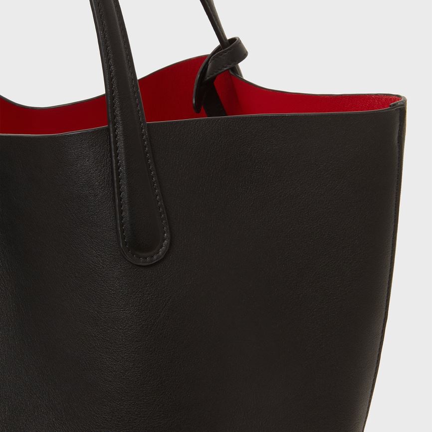 Women's Mansur Gavriel Everyday Soft Tote Bags Black | AU 5246VQ